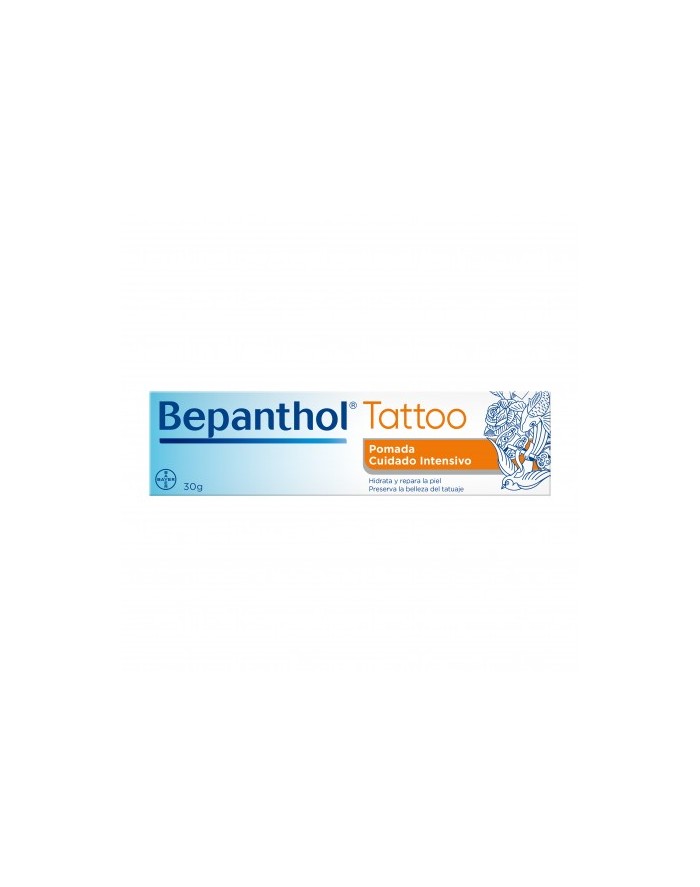 Bepanthol Tattoo Ointment for Intensive Care and Preserving Tattoo Color 30g