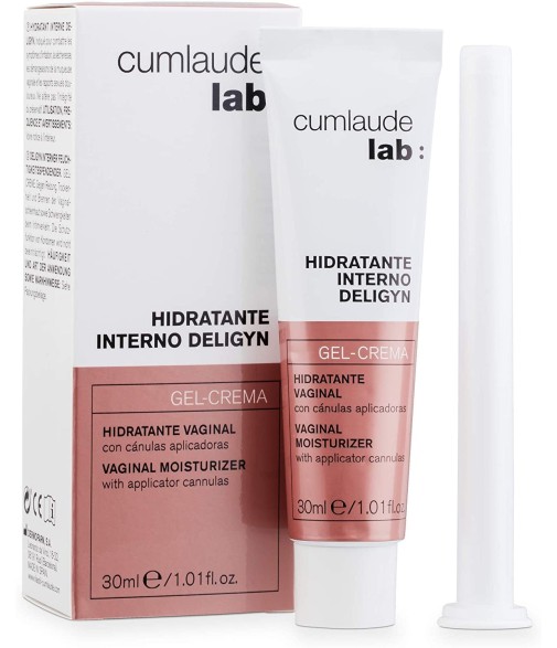 Cumlaude Hidratante Interno Deligyn Gel-Crema 30ml con Cánula Aplicadora