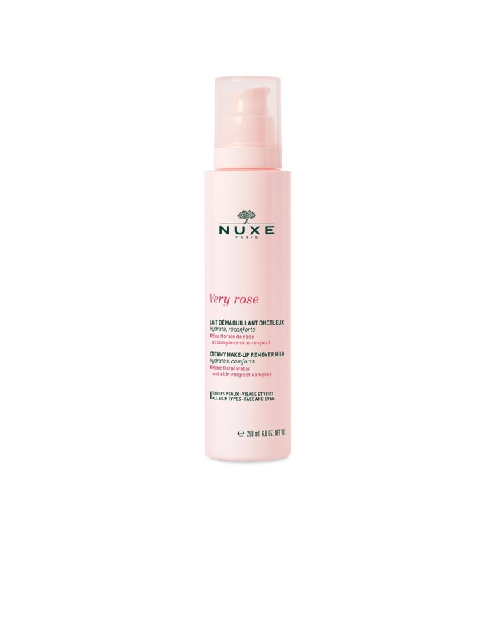 Nuxe Very Rose Creamy Cleansing Milk Face and Eyes 200ml