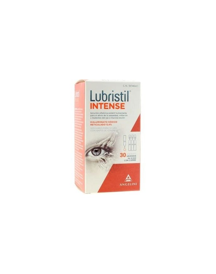 Lubristil Intense Cross-linked Sodium Hyaluronate 0.4% 30 Single Doses with Closure