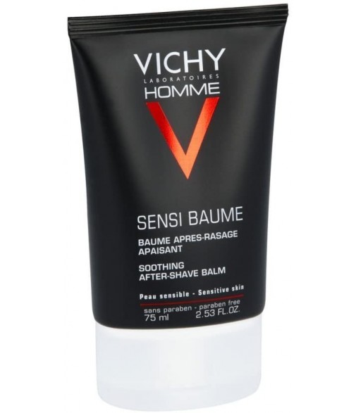 Vichy Homme Sensi Baume Bálsamo After-Shave Calmante Piel Sensible 75ml