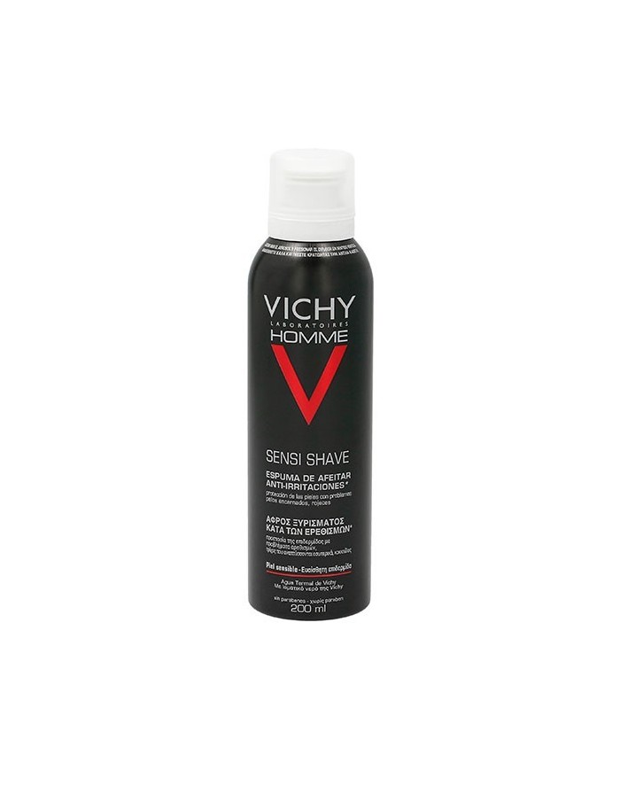 Vichy Homme Sensi Shave Anti-Irritation Shaving Foam Sensitive Skin 200ml