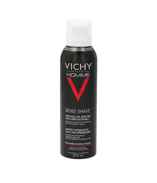 Vichy Homme Sensi Shave Anti-Irritation Shaving Foam Sensitive Skin 200ml