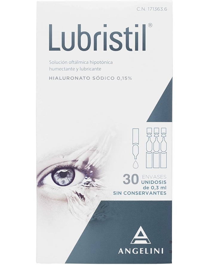 Lubristil solución oftalmológica 30 unidades 0.15%