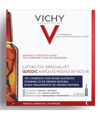Vichy Liftactiv Glyco-C Antimanchas 10 Ampollas