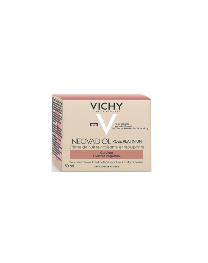 Vichy Neovadiol Rose Platinium Fortifying and Revitalizing Night Cream for Mature Skin +60 Years 50ml