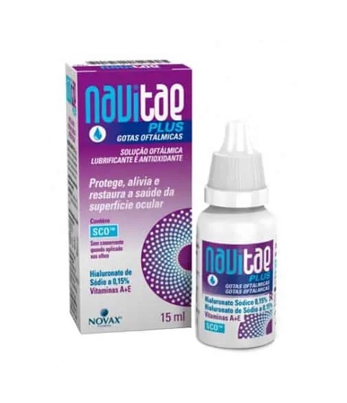 Navitae Plus Gotas Oftálmicas Antioxidante y Lubricante 15ml