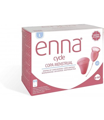 Enna Cycle Copa Menstrual Talla L 2 unidades