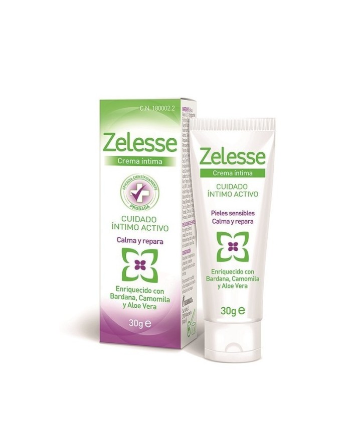 Zelesse Crema Íntima Calma y Repara 30g