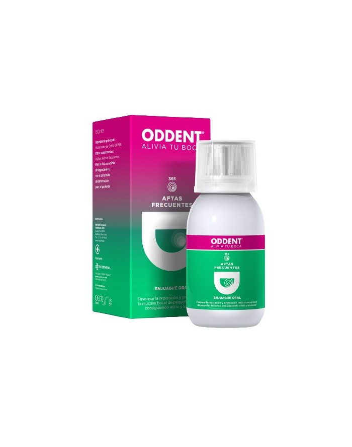 Oddent Enjuague Oral Heridas Bucales y Aftas 300ml