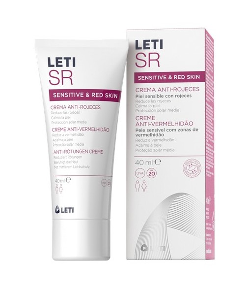 Leti SR Crema Anti-Rojeces SPF 20 40 ml