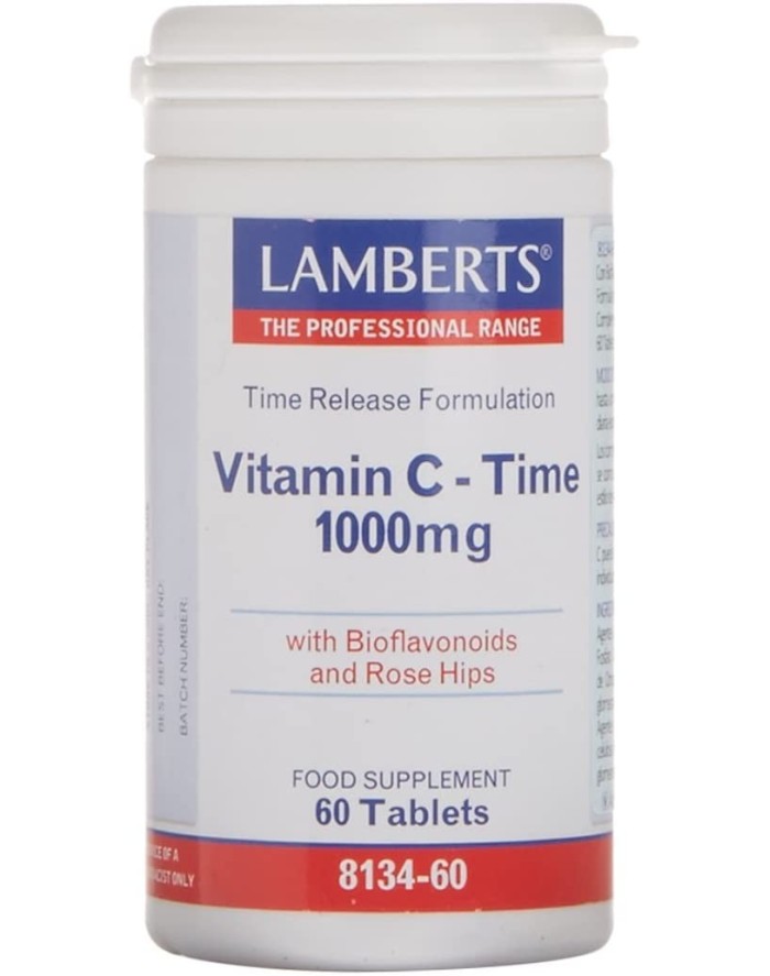 Lamberts Vitamin C - Time 1000mg 60 Tablets