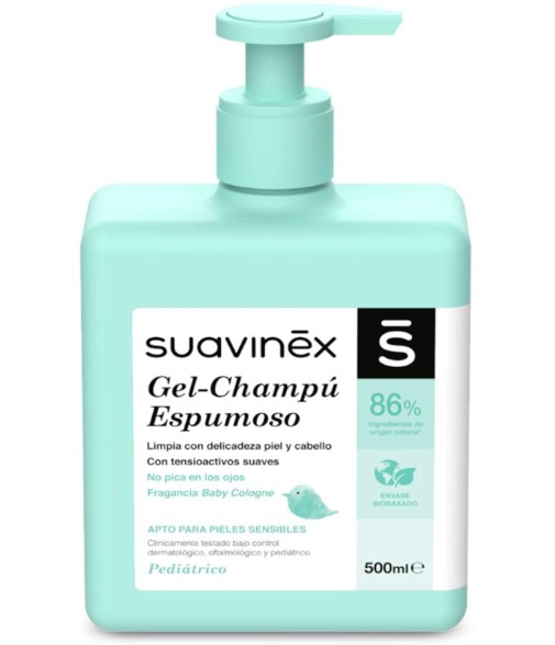 Suavinex Foaming Gel-Shampoo 400 ml
