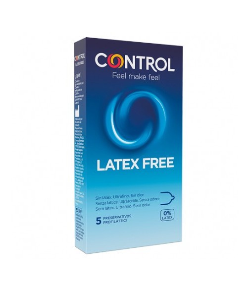 Control Preservativo Látex Free 5 unidades