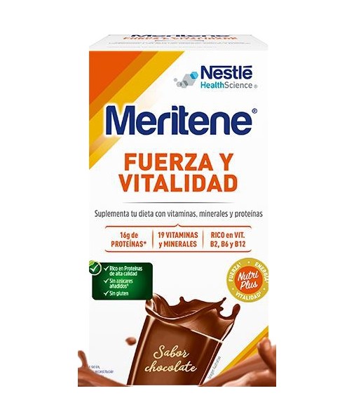 Meritene Active Senior Nutrition Chocolate Flavor 15 Sachets