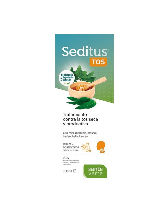 Seditus Children's Cough Dry and Productive Cough Cherry Flavor 150ml