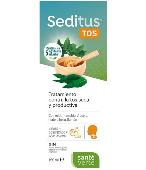 Seditus Children's Cough Dry and Productive Cough Cherry Flavor 150ml