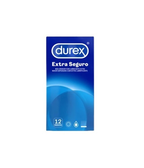 Durex Preservativos Extra Seguros 12 Unidades