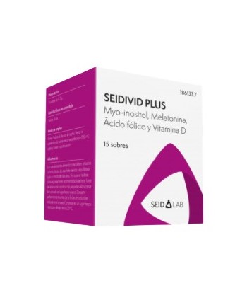 Seidivid Plus Myo-Inositol, Melatonina, Ácido Fólico y Vitamina D 15 Sobres