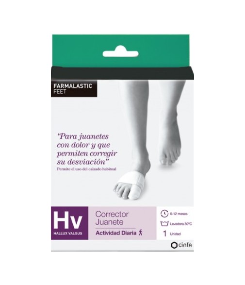 Farmalastic Corrector Juanete Actividad Diaria Talla Mediana 1 Unidad