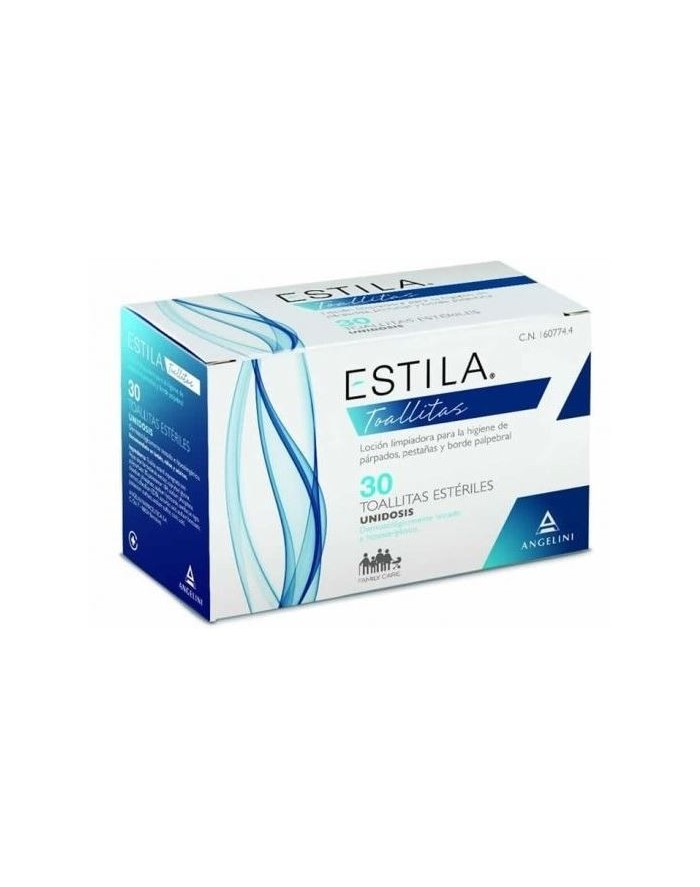 Estila Sterile Wipes 30 Single Dose