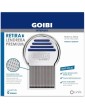 Goibi Anti-Lice Premium Nit Comb with Micro-Grooved Spikes
