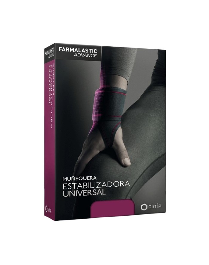 Farmalastic Advance Universal Stabilizing Wristband Grey One Size