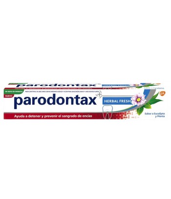 Parodontax Herbal Fresh Pasta Dentífrica Sabor Eucalipto y Menta 75ml
