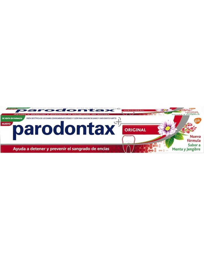 Parodontax Original Con Flúor Pasta Dentífrica Sabor Menta y Jengibre 75ml