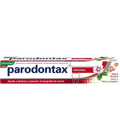 Parodontax Original Con Flúor Pasta Dentífrica Sabor Menta y Jengibre 75ml