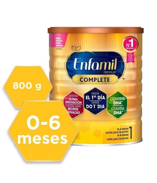 Enfamil 1 Premium Complete 0-6 Meses Leche Para Lactantes 800gr