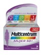 Multicentrum Mujer +50 Años Multivitamínico y Multimineral de la A al Zinc 30 Comprimidos