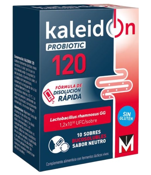 Kaleidon Probiotic 120 10 Buffered Sachets Neutral Flavor
