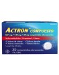 Actron Compuesto 267 mg / 133 mg / 40 mg 20 Comprimidos Efervescentes