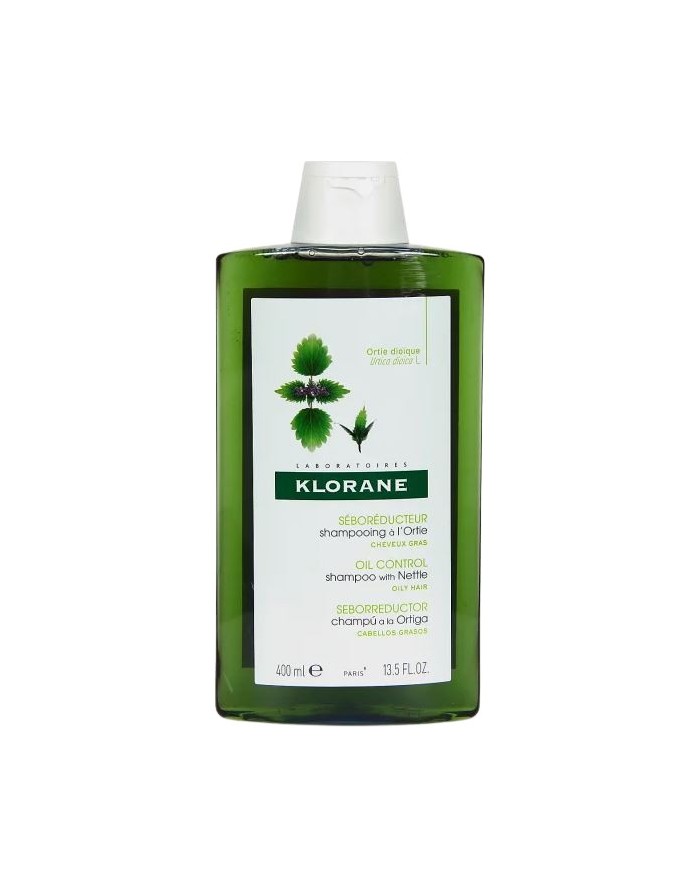 Klorane Champú a la Ortiga Seborreductor Cabellos Grasos 400ml