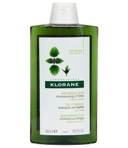 Klorane Champú a la Ortiga Seborreductor Cabellos Grasos 400ml