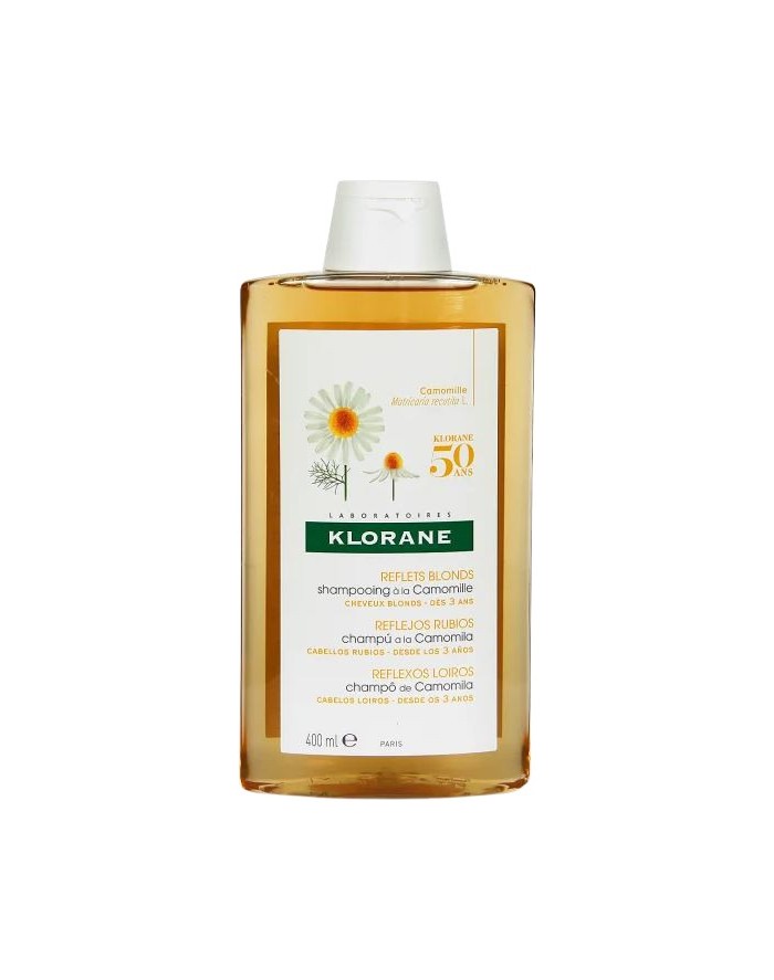 Klorane Chamomile Shampoo Blonde Highlights Blonde Hair From 3 Years 400ml