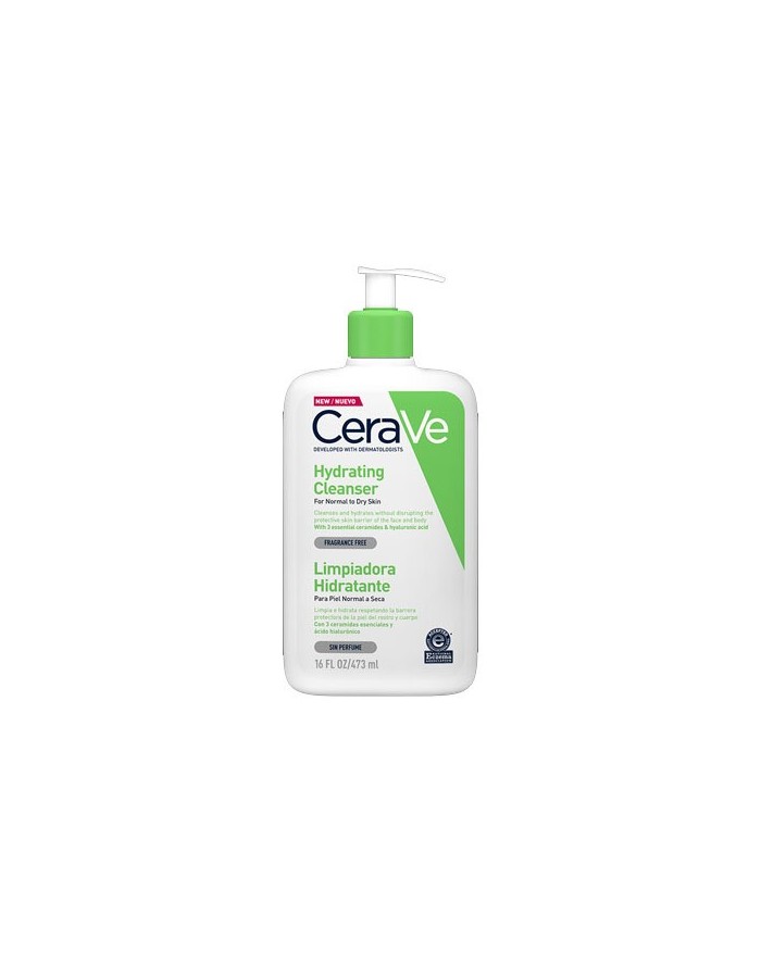 CeraVe Moisturizing Facial and Body Cleansing Cream Normal to Dry Skin 473ml