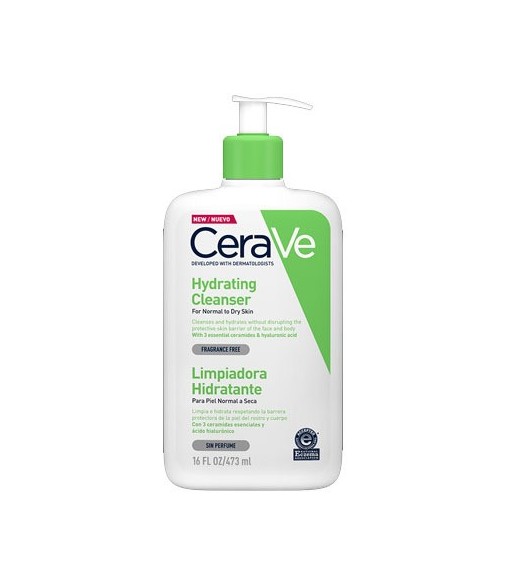 CeraVe Moisturizing Facial and Body Cleansing Cream Normal to Dry Skin 473ml