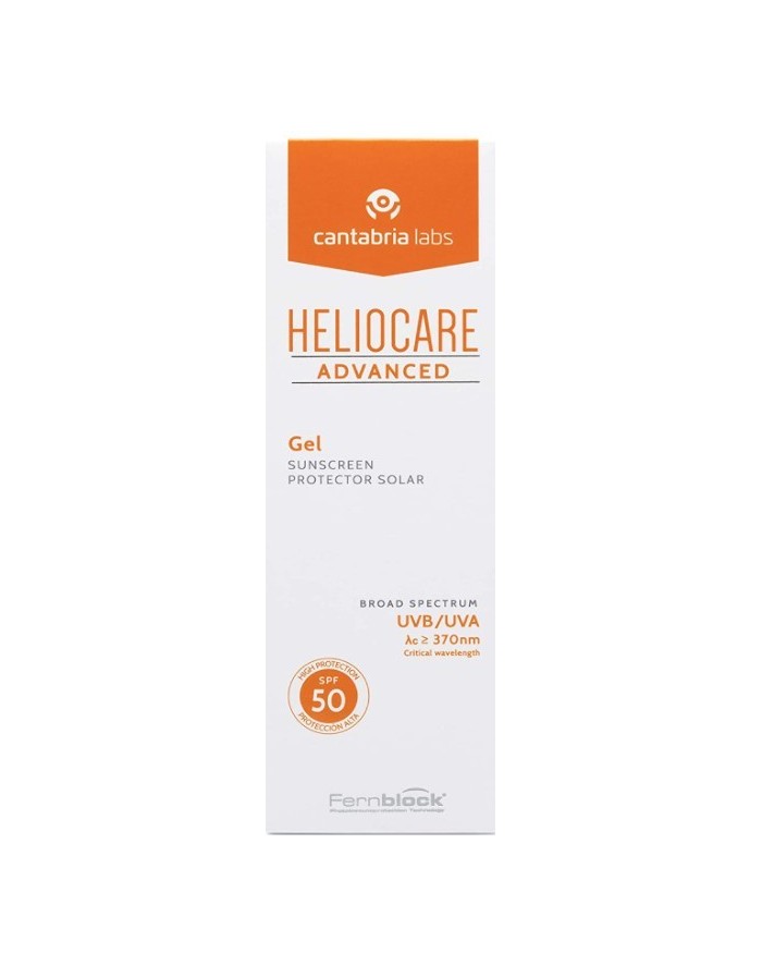 Heliocare Advanced Gel SPF50 Gel Texture Face and Body 200ml