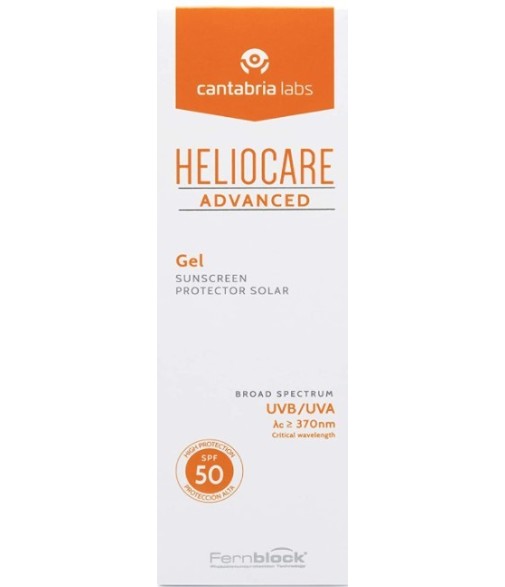 Heliocare Advanced Gel SPF50 Gel Texture Face and Body 200ml