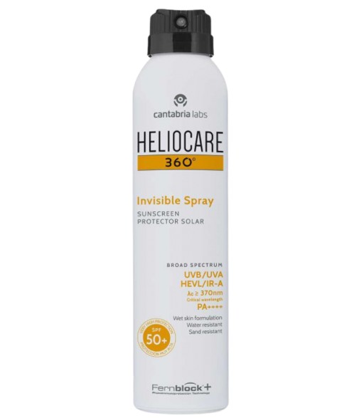 Heliocare 360º Invisible Spray SPF50+ Apto Pieles Sensibles 200ml
