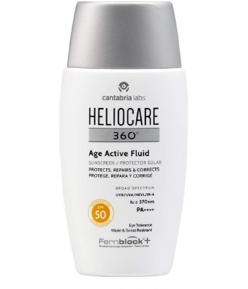 Heliocare 360º Age Active Fluid SPF50 Textura Ultraligera Todo Tipo de Piel 50ml