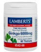 Lamberts Ginkgo Biloba 6000mg 60 Tablets