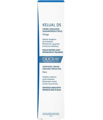 Ducray Kelual DS Crema Calmante Queratorreductora Piel Irritada con Rojeces y Escamas 40ml