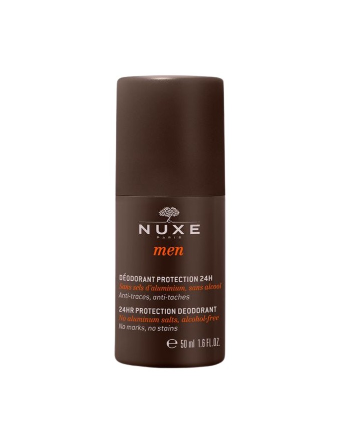 Nuxe Men 24 Hour Deodorant Without Aluminum Salts Without Alcohol 50ml