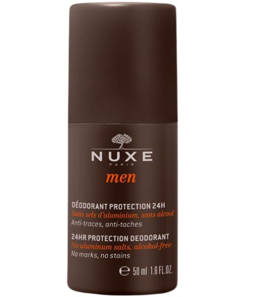Nuxe Men 24 Hour Deodorant Without Aluminum Salts Without Alcohol 50ml