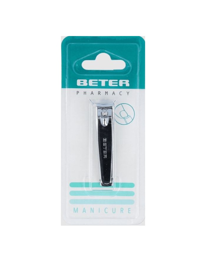 Beter Chrome Manicure Nail Clippers with File