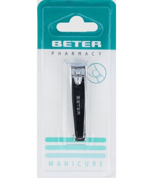 Beter Chrome Manicure Nail Clippers with File