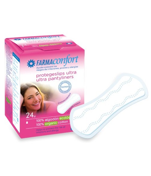 Protegeslips Ultrafinos de Algodón Ecológico 24 unidades